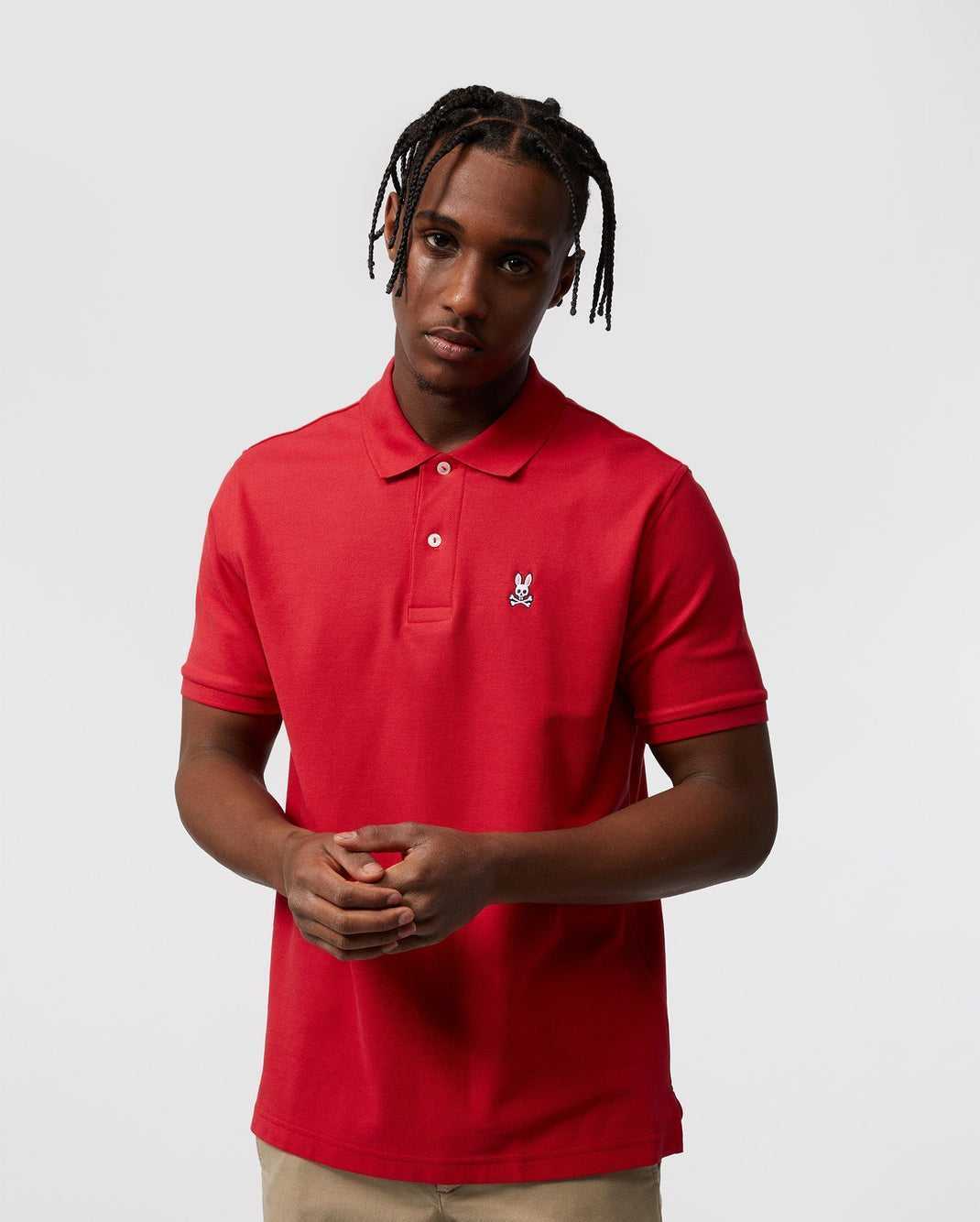 Polos Psycho Bunny Classic Polo Rouge Homme | UYX-64511829